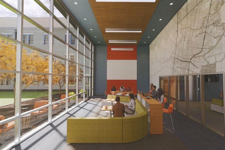 Southwest Hall rendering